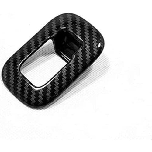 For 2020-2021 Mercedes-Benz CLA C118 W118 ABS carbon fiber style interior tailgate decorative frame