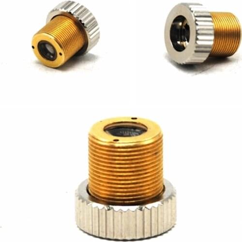 3pcs 405-G-2 Coated Glass Focusing Lens for 405nm 450nm 515nm Blue Laser Diodes w Holder M9*0.5 Caps