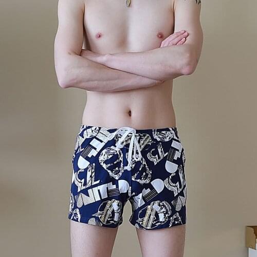 Mens Sunlight Beach Pants Printing Mens Underwear Boxers Fashion Shorts