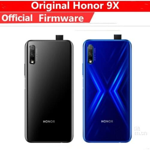 Original Honor 9X Mobile Phone Kirin 810 Android 9.0 6.59" IPS 2340X1080 8GB RAM 128GB ROM Elevating Camera 48.0MP