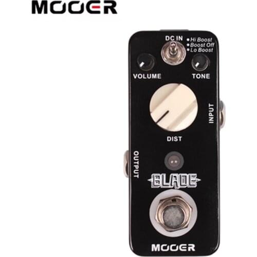 MOOER BLADE Metal Distortion Guitar Effect Pedal 3 Modes True Bypass Full Metal Shell Guitar Parts & Accessories