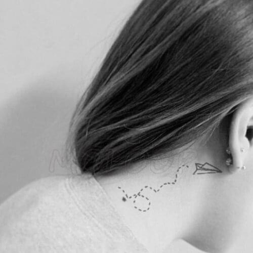 Tattoo sticker symbol triangle elk number arrow magic bottle temporary fake tatto pattern element tatoo for kid girl man woman