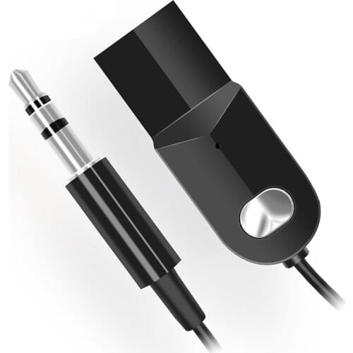 USB Bluetooth-compatible Receiver For Car 3.5 3.5mm Jack Aux Bluetooth-compatible 5.0 Adapter Wireless Audio Music Car