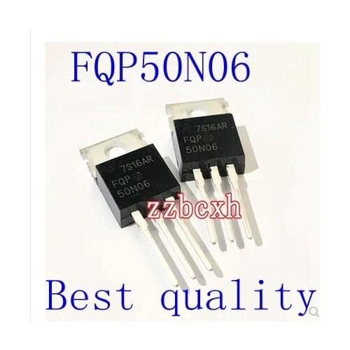 10PCS/LOT New original In Stock FQP50N06 TO-220