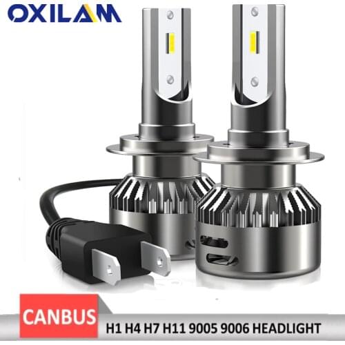 CANBUS H1 H4 H11 H7 LED Car Headlight Bulbs High Low Beam For Audi A3 8P A4 B5 B6 A5 A6 C5 C6 A7 A8 Q3 Q5 Q7 6000K Auto Headlamp