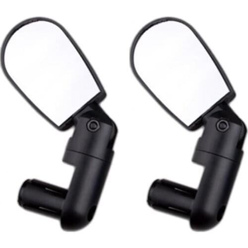 40%HOT Mountain Road Bicycle Bike Rotatable Handlebar Mount Safety Rearview Mirror