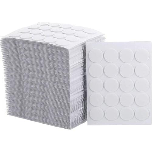 500 Pieces of Candle Wick Stickers 2 mm Wax Stickers Candle Wick Glue Thermal Resistance Glue Stable in Hot Wax