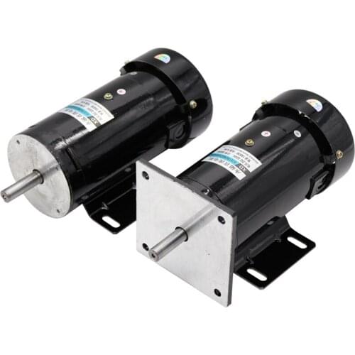 220V permanent magnet DC motor 1800 turn speed high speed motor 500W high power big torque motor