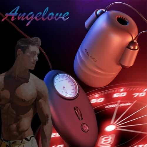 Sex Trainer penis exercise Masturbator cup male masturbation electric glans Vibrator sensitive training massager Glans exerciser