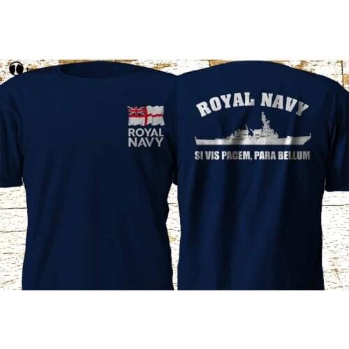 New Destroyer Royal Navy Marine Military Army British Uk Brand T-Shirt Men 2019 Fashion Cotton Short Sleeves O-Neck T Shirt