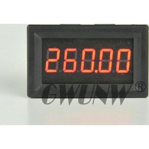 GWUNW DC 0-999.99mA(1A) digital ammeter 5 bit 0.36 inch