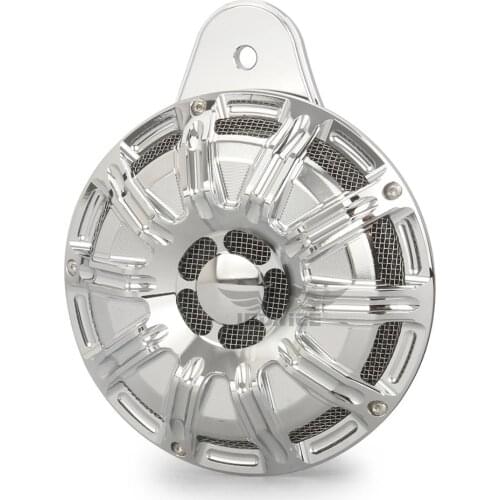 Chromed CNC Gauge Horn Cover 1991-2020 For Harley big twin FLT Touring FLHX FLHR FLTR FLHR FLT