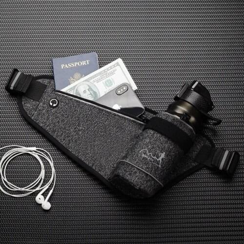 Outdoor Fashion Running Sports Waterproof Fitness Waist Bag Multifunctional Water Bottle Pockets Mobile Phone Waist Bag
