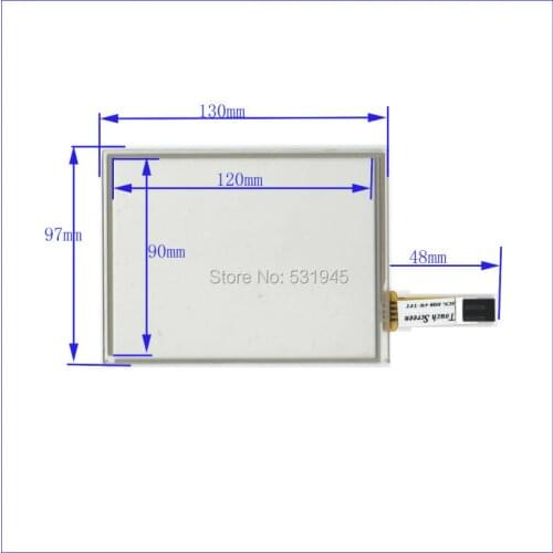 ZhiYuSun NEW 5 Inch Touch Screen 130*97 for 2777 for industry applications 130mm*97mm COMMERCIAL USE