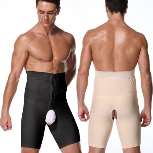 Slimming Belly Sheath Panties Bodysuit for Men Thigh Trimmer Shapewear Waist Trainer Body Shaper Tummy Control Fajas Colombian