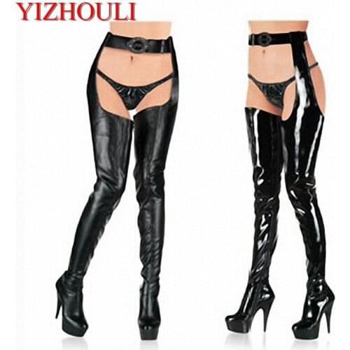 2018 boots waist super sexy thigh high boots and high-heeled shoes 15 cm in size 6 inch waist boots