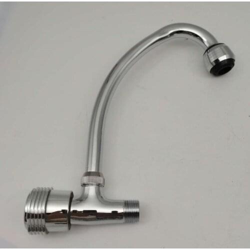 G1/2" Zinc Alloy Kitchen Basin Sink Faucet For Washing Dishes, Wall-mounted Faucet, Wall-mounted Sink Faucet