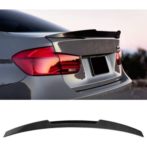 Carbon Fiber Style High Kick for M4 Trunk Lid Spoiler For BMW 3 Series F30 M3 F80 2013 2014 2015 2016 2017 2018 2019