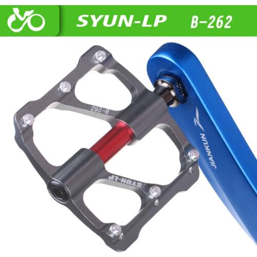Bike Pedal 3 Bearings Anti-slip Ultralight CNC MTB Mountain Bike Pedal Sealed Bearing Pedals Bicycle Accessories