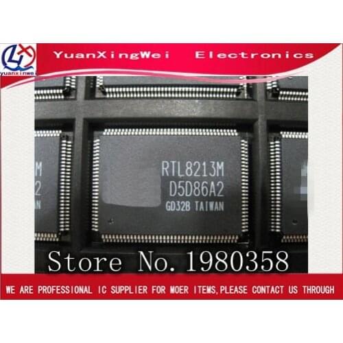 5PCS/ lot new & original RTL8213M RTL8213 RTL8213M-GR QFP128
