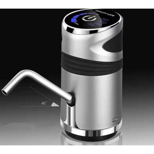 Automatic Electric Portable Water Pump USB Charge Electric Water Dispenser Wireless Switch Silent Charging Touch Water Pump