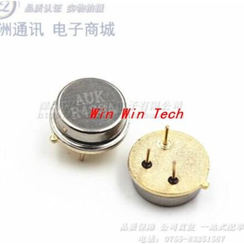 Free shipping 100pcs Round 433MHZ R433A TO-39 3 feet 433MHZ acoustic table R433A TO-3 433m 433 of 3 feet round