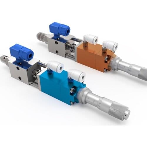 BF-21B Thimble Type Dispensing Valve Micrometer Glue Filling Valve Pressure Drum Dispensing Equipment