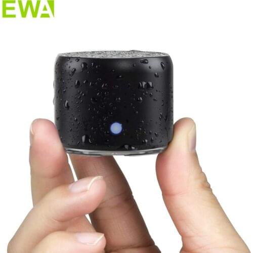 EWA A106 Pro IP67 Waterproof Bluetooth Speaker Portable Wireless Speaker With Carry Case Bass Radiator For Outdoor Music Center
