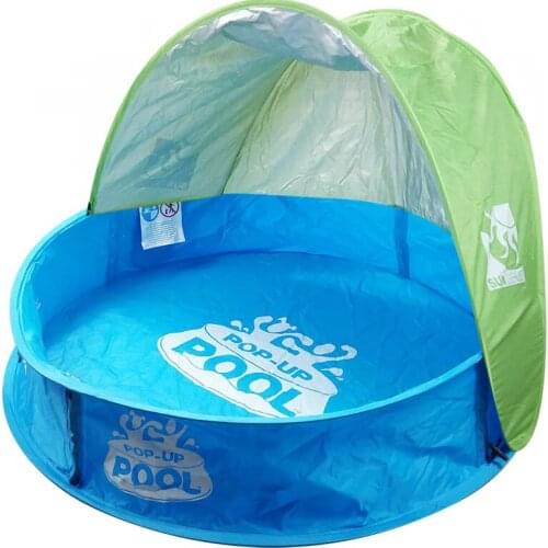 Baby Beach Tent Children Waterproof Pop Up sun Awning Tent UV protecting Sunshelter with Pool Kid Outdoor Camping Sunshade Beach