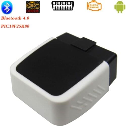 ELM-327 Hardware V2.2 ELM327 Bluetooth OBD2 Car Auto Diagnostic Scanner Tool For iOS Android OBD 2 EL M327 Launch Bluetooth