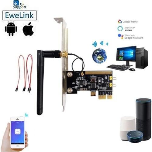 EWeLink APP Smart Home wireless WIFI remote computer power switch Turn On/OFFControl Work With Alexa Google Home