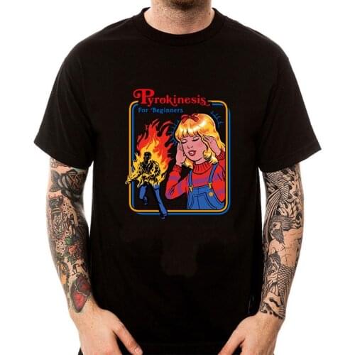 Satan T Shirt Death Demon Men Harajuku Scary Horror Satanism Tshirt Grim Baphomet Satanist T-shirt Evil Male Top Tees Unisex