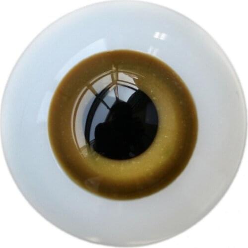 [wamami] 6mm 8mm 10mm 12mm 14mm 16mm 18mm 20mm 22mm 24mm Brown Glass Eyes Eyeball BJD Doll Dollfie Reborn Making Crafts