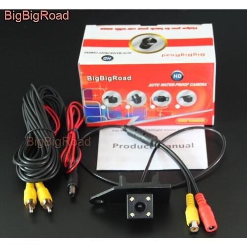 BigBigRoad Car Rear View Reverse Backup Parking Camera For Mitsubishi ASX 2011 2012 2013 2014 2015 2016 Waterprrof Night Vision