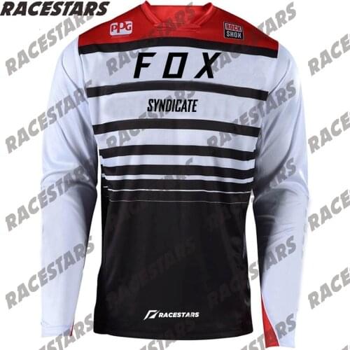 Motorcycle Long Sleeve Racing Mountain Bike Downhill Jersey MTB Offroad Bicycle Shirt Cross Country BMX Maillot Ciclismo Hombre