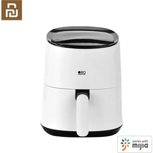 Xiaomi Eco New Air Fryer Silent Home White Smart Cloud Touch Smoke-free French Fries Cooking Machine
