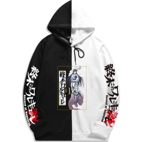 2021 hot Japanese Anime Record of Ragnarok autumn new pattern fashion national tide Men hoodie and Men sweatshirt