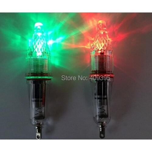 10pcs 12cm/300m Shine LED fishing light Deep water Fishing Light LED fishing lure super good quality Free shipping