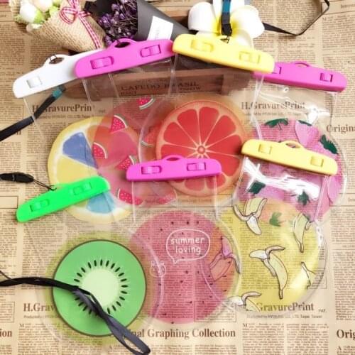 Waterproof Phone Pouch Swimming Bag Underwater Dry Bag Case Cover For iPhone 12 11 Pro Xiaomi huawei Samsung 6.5 inch Girls Cute