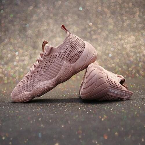 New Women Running shoes Breathable Mesh anti-skid Lace-up Socks shoes Womens lightweight Gym fitness jogging training sneakers