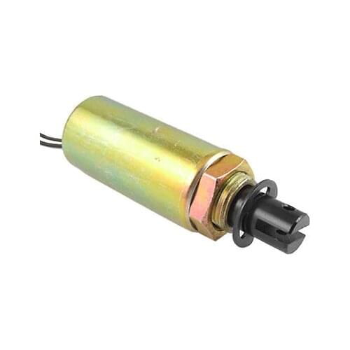 255L-24B57.6 DC 24V 10mm Stroke Pull Type Tubular Electric Solenoid Electromagnet XWJ
