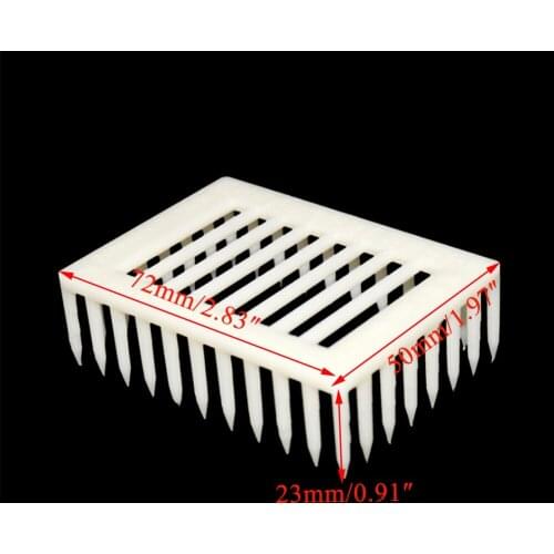 50PCS Bees needle bee queen cages king cage catcher cells room rearing cell plastic tool supplies beekeeping tools wholesale