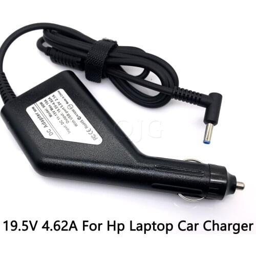 19V 4.62A Laptop Car Dc Adapter 90W Charger Power Supply for Hp 5V 2.1A USB Charger Elitebook Folio 1040 G1 Split 13*2 13-g100