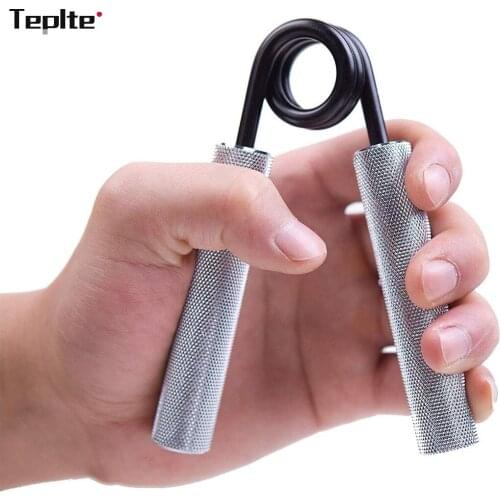 100-300LBS Aluminum Rod Grip Metal Grip Hand Strength Exercise Solid Aluminum Handl Grip Exerciser Strength Muscle Recovery