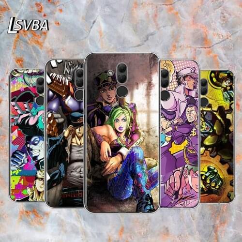 JoJos Bizarre Adventure JoJo For Huawei Mate 40 30 20 20X 10 RS P Smart 2021 2020 Z S Pro Plus Lite 2019 Phone Case Shell
