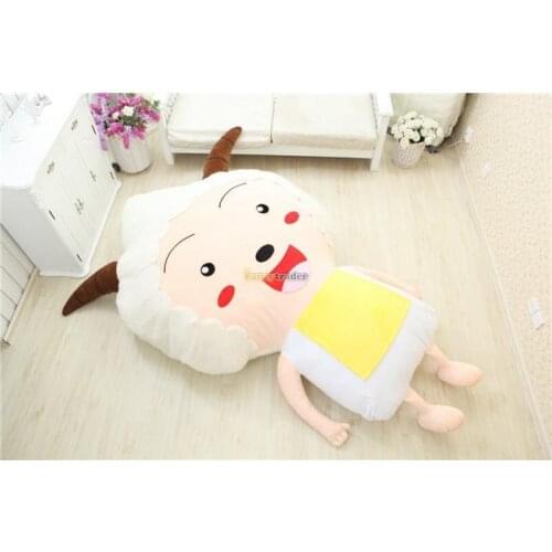 Fancytrader CuteHigh Quality Goat Bed 200cm X 150cm Lovely Huge Giant Lazy Goat Bed Tatami Carpet Sofa Free Shipping FT90297