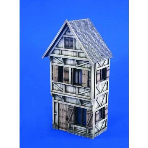 Scenario Model Resin World War II European House 1:35