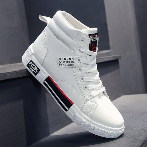 2021 Fashion Mens Sports Shoes Thick-soled Breathable Mens Casual Shoes Lightweight and Soft Luxury Mens High-Top Sneakers