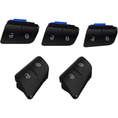 TUKE Lock Control Switch Front Left Central Locking Car Door Button For VW Passat B6 3C 3C0 962 125 B REH 3C0 962 125B 3C0962125