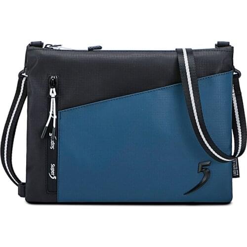 Simple Crossbody Bag for Men Street Trends Shoulder Messenger Bags Mini Small Male Pocket Mobile Phone Pouch Handbags Waterproof